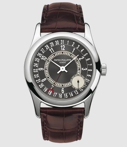 Fashion Patek Philippe Calatrava 6000 White Gold 6000G-010 Replica Watch